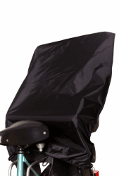 Sunnybaby 11600 Regenschutz für Kinderfahrradsitz aus Nylon Schwarz Angebot bei HelloDeals