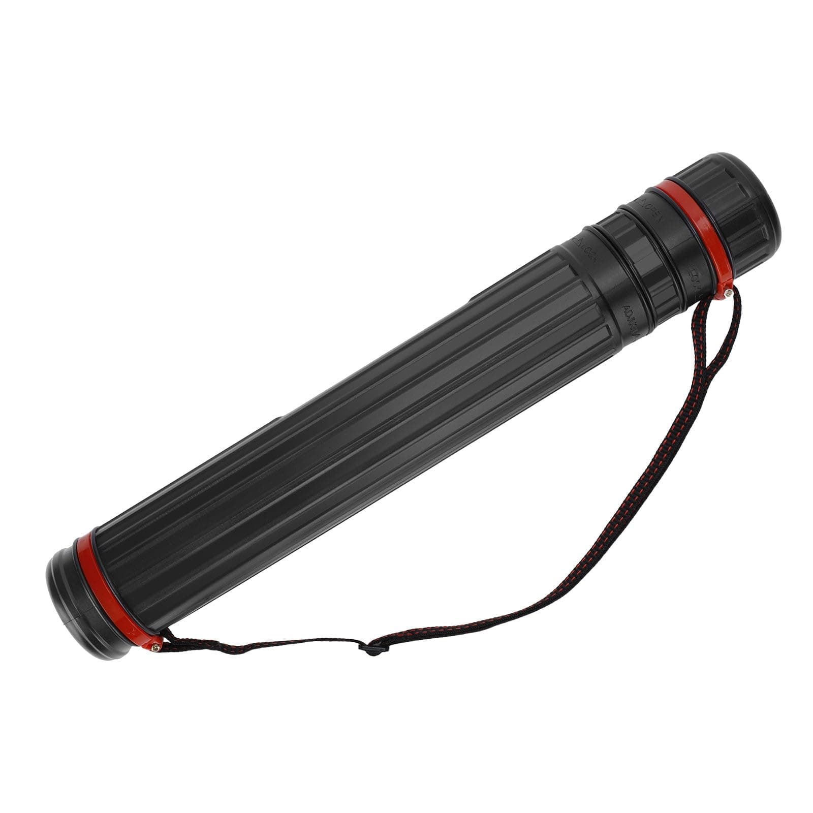 DEWEL Teleskop Posterrolle A1, Transportrolle Zeichenrolle, 45–75cm, Köcher für Bilder Poster und Flipchart Papier, Länge und Tragegurt verstellbar, Kunststoff(1 Stück) Angebot bei HelloDeals