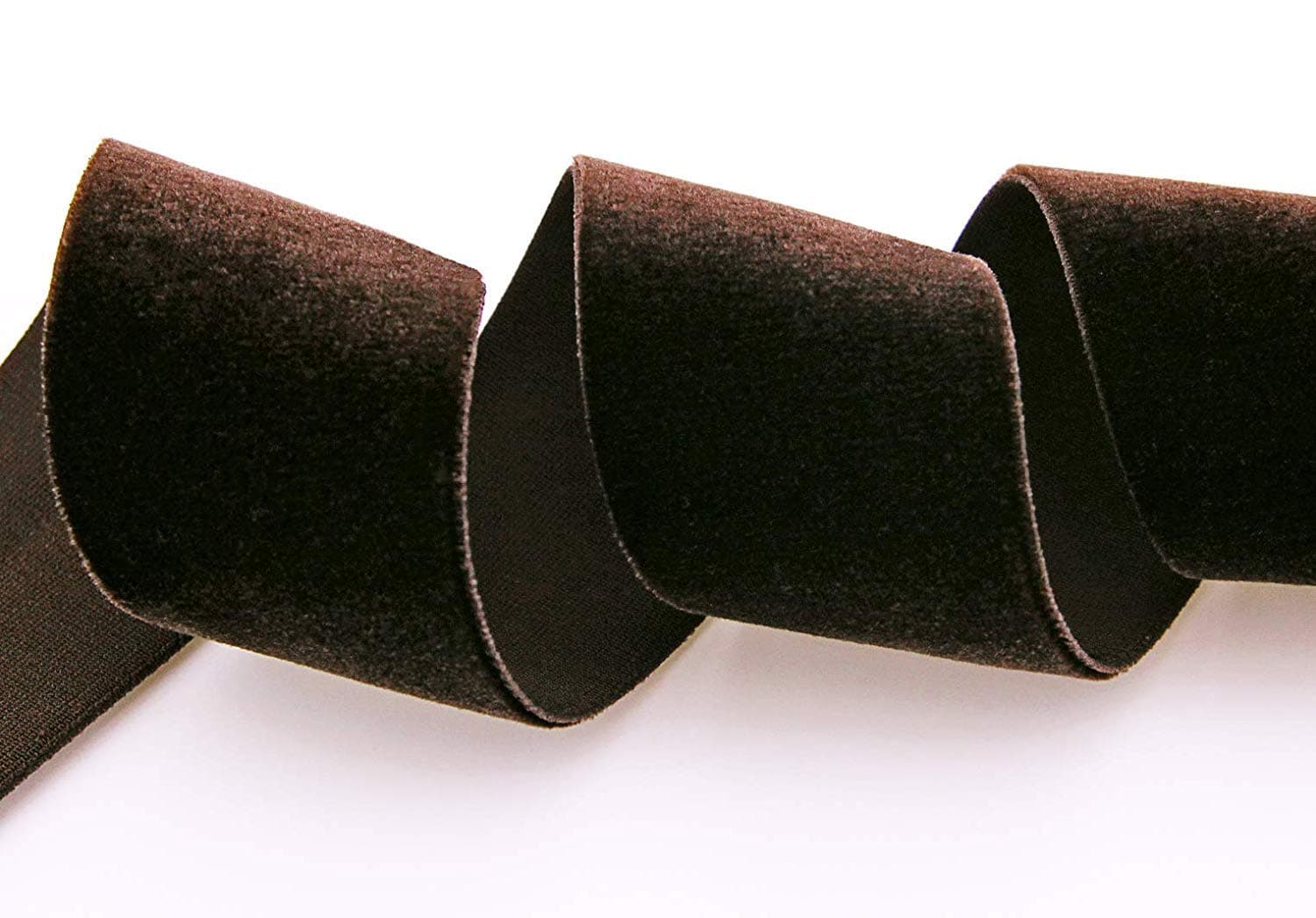3 m x 36 mm Samtband Dunkelbraun (429 Cuban Brown) Dekoband Braun Velour einseitig Samt Band festkantig Velvet Ribbon zum nähen dekorieren 429 Cuban Brown 3 m x 36 mm Angebot bei HelloDeals