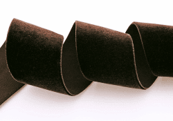 3 m x 36 mm Samtband Dunkelbraun (429 Cuban Brown) Dekoband Braun Velour einseitig Samt Band festkantig Velvet Ribbon zum nähen dekorieren 429 Cuban Brown 3 m x 36 mm Angebot bei HelloDeals