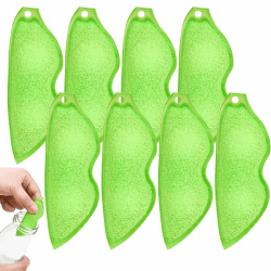 8 Stück Magic Beans Bottle Cleaner Sponge, Küchenschwämme in Erbsenform Angebot bei HelloDeals