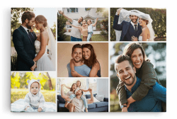 Paul Sinus Wandbild Collage - SOFORT ONLINE Upload - gestalten Sie selbst Ihre Fotos auf Leinwand - in verschiedenen Größen personalisieren Angebot bei HelloDeals