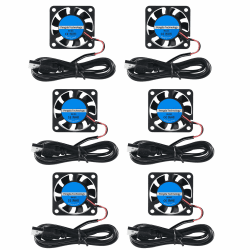 6PCS 4010 USB-Lüfter DC 5V Bürstenloser Lüfter 40 x 40 x 10 mm 3D-Drucker-Lüfter 40 mm mit USB-Computer-Lüfter CPU-Kühler 4010 fan Angebot bei HelloDeals