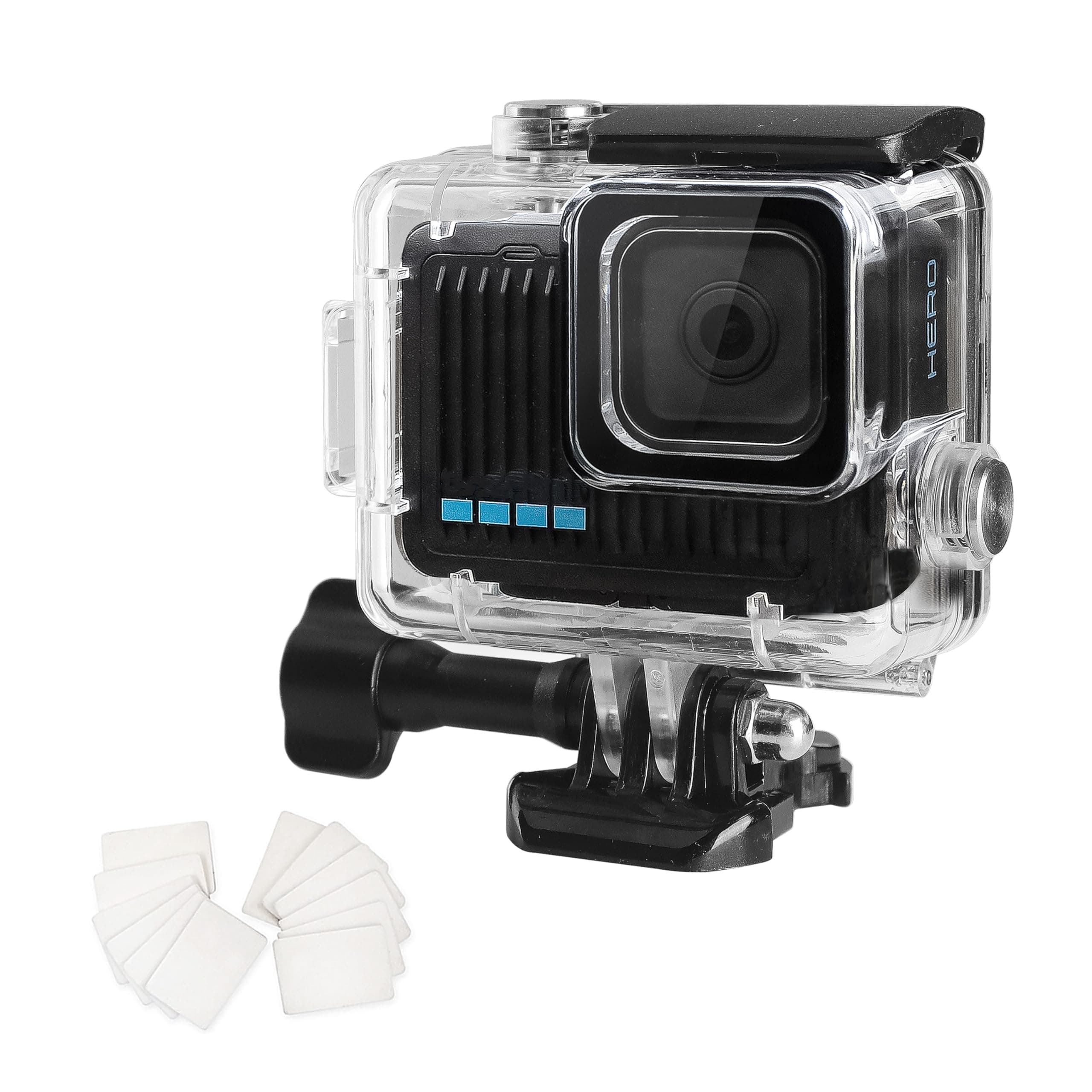OKFUN Wasserdichte Tauchschutzhülle für GoPro Hero 4K, 60m Tauchen, langlebiges Gehäuse für Schnorcheln, Surfen und Extremsportarten, Zubehör für Hero4K 2024 Angebot bei HelloDeals