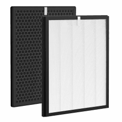 2 Stück Ersatzfilter Kompatibel mit Philips Luftreinigern 1000 & 1000i, HEPA Filter für AC1214/10 & AC2729/10, Ersatzfilter FY1410/30 und FY1413/30 (1 HEPA-Filter + 1 Aktivkohlefilter) Angebot bei HelloDeals