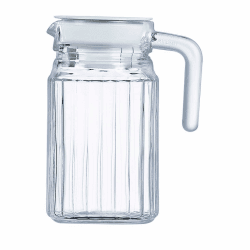 Luminarc ARC 75201 Quadro Krug, Kühlschrankkrug mit Deckel, 500ml, Glas, transparent, 1 Stück 500 ml Angebot bei HelloDeals