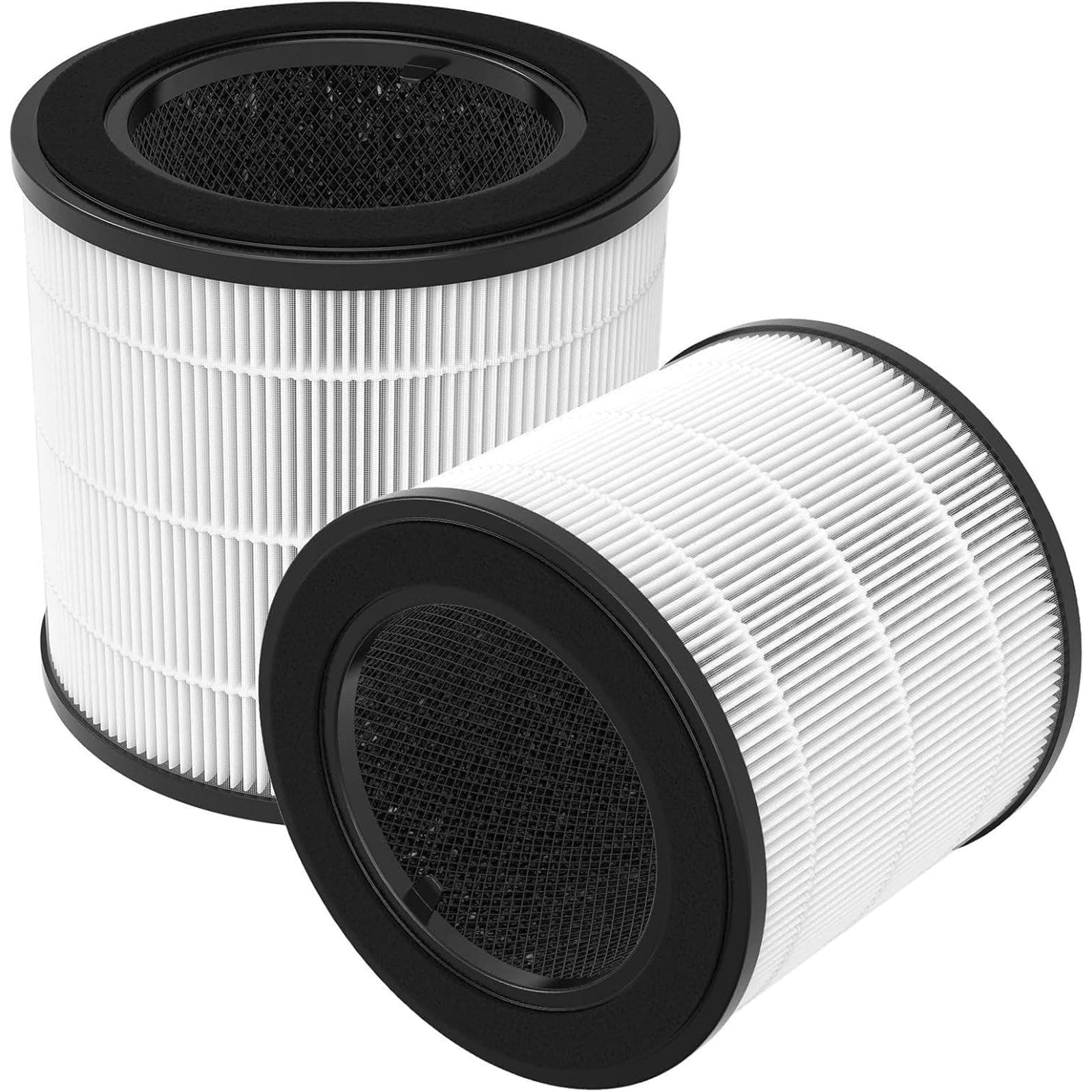 2 Stück Ersatzteile Kompatibel mit Philips Luftreinigern der Serie 800 AC0850/11, AC0830/10, AC0820/30, AC0820/10, AC0819/10, 3-in-1 Patronen mit H13 HEPA-Filter, Aktivkohlefilter und Vorfilter Angebot bei HelloDeals