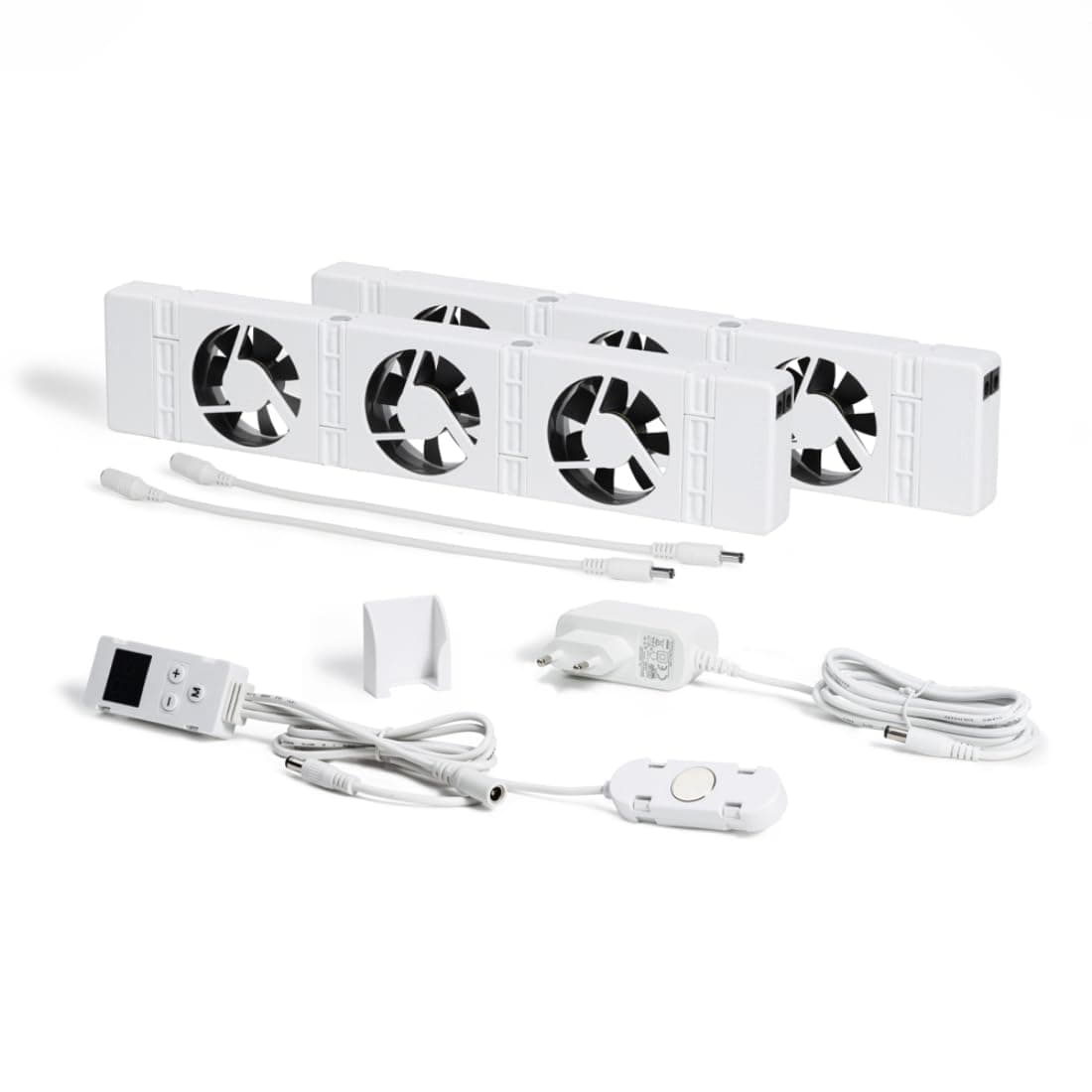 SpeedComfort Heizkörper Ventilator mit Control Sensor - Duo-Set (2X) - Bis zu 22% Energieeinsparung - Heizungsventilator Wärmepumpen-geeignet - Mehrere Geschwindigkeiten - Flüsterleise Angebot bei HelloDeals