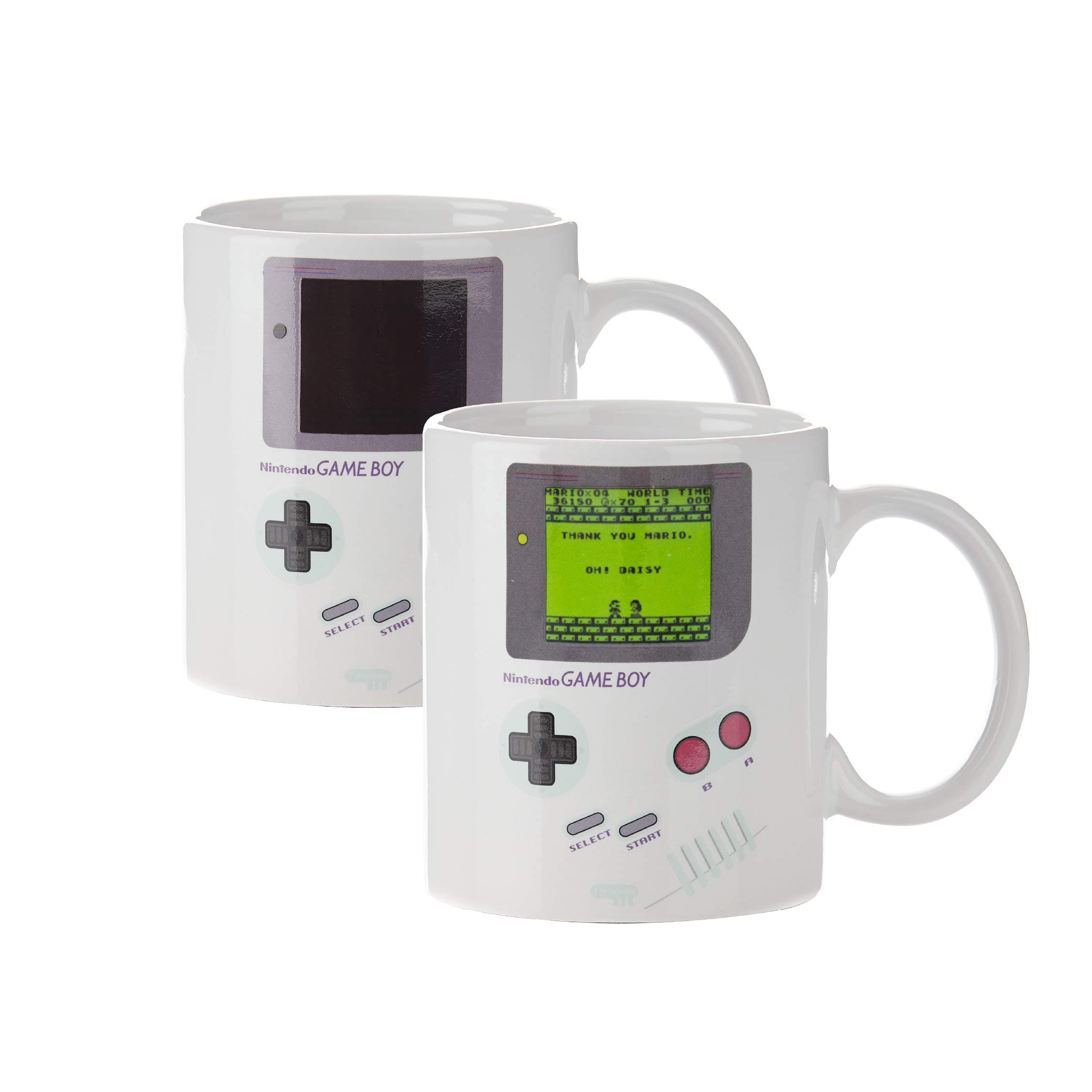 Gameboy Thermoeffekt-Tasse - Offiziell lizenziertes Geschenk für Gamer, Nerds, Nintendo-Fans, Männer & Retro-90er-Jahre-Fans, 290 ml (10 Fl Oz), Schwarz Schwarz 1 Stück (1er Pack) Angebot bei HelloDeals