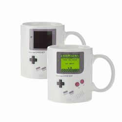 Gameboy Thermoeffekt-Tasse - Offiziell lizenziertes Geschenk für Gamer, Nerds, Nintendo-Fans, Männer & Retro-90er-Jahre-Fans, 290 ml (10 Fl Oz), Schwarz Schwarz 1 Stück (1er Pack) Angebot bei HelloDeals