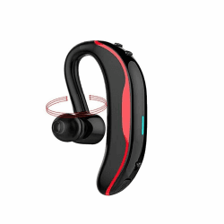 SLuB Bluetooth Headset Bluetooth 5.4 Wireless Headset In-Ear Single Ear Hochwertiges Eingebautes Mikrofon 180°Rotation Linkes und rechtes Ohr Universal Ultra Long Standby(Rot) Angebot bei HelloDeals