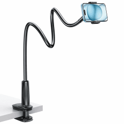 UGREEN Schwanenhals Clip Handyhalterung für Bett, Handy Ständer Tisch Flexibel Lang Arm Klemme, Kopfteil, kompatibel mit iPhone 17 16 15 14 13 12 Pro Max, Galaxy S23 Ultra S23+ bis 7,1 Zoll usw. Angebot bei HelloDeals