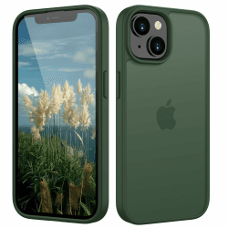 HGH Matt Hülle für iPhone 13 Mini 5,4 Zoll, [Militärschutz] Schutzhülle Samtige Touch Matt Anti-Kratzen, Durchscheinende Rückseite Schutzhülle, Anti-Fingerabdruck (Dunkelgrün) für iPhone 13 Mini-5.4" Dunkelgrün Angebot bei HelloDeals