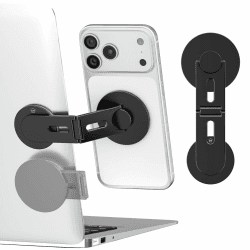 CloudValley Magnetische Handy Ständer, Handyhalterung für Laptop, Verstellbare Handy-Monitor-Seitenhalterung iPhone 17-12pro max air Plus, Schwarz Angebot bei HelloDeals