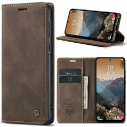 Handyhülle für Samsung Galaxy A56 Hülle Leder,Magnetische Klapphülle mit kartenfach und Standfunktion Smartphone Schutzhülle Lederhülle Samsung A56 Flip Book Case (Kaffee) Samsung Galaxy A56 Kaffee Angebot bei HelloDeals