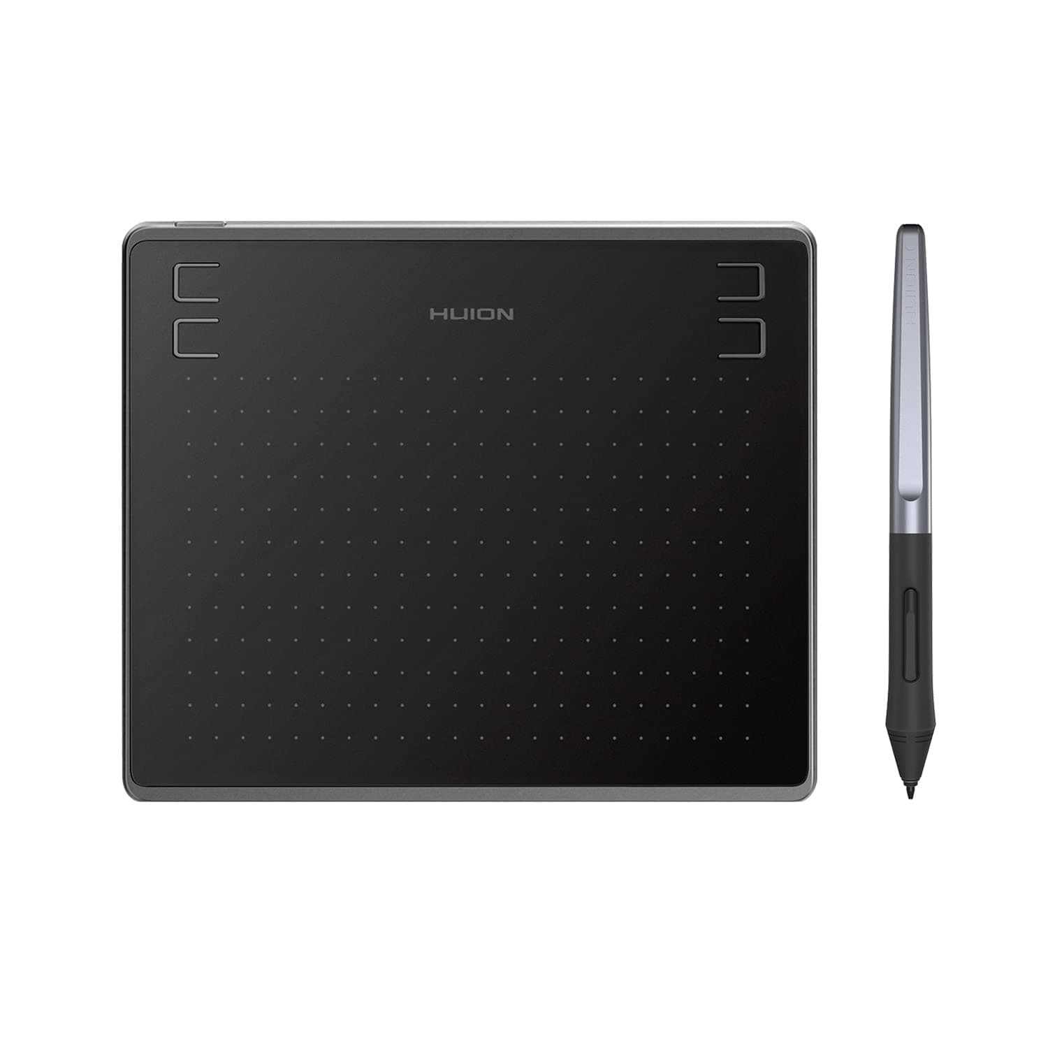 HUION HS64 Grafiktablett für Einsteiger mit Batterielosem Stift, 8192 Druckstufen für Digitale Kunst, Malerei und Design, OSU, Zeichentablett Kompatibel mit Windows, Mac, Android und Linux, Schwarz Angebot bei HelloDeals