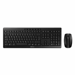 CHERRY Stream Desktop Recharge - Tastatur-und-Maus-Set (JD-8560DE-2) Schwarz Deutsches Layout - QWERTZ Angebot bei HelloDeals