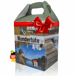 Zite Fishing Wundertüte Angeln | Geschenke für Angler - Überraschungsbox mit Angelzubehör, Kleinteilen & Köder Qualität unterm Baum - Angel Sachen, Angel Geschenk, Angel-Mystery-Box, Geschenk Angler Angebot bei HelloDeals