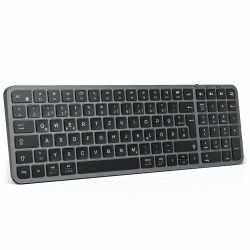 iClever Bluetooth Tastatur Mac, Tastatur kabellos Multi-Device mit Easy-Switch für bis zu 3 Geräte, –für PC, Windows, Mac, Chrome OS, Android, iPad OS, Deutsches QWERTZ-Layout Angebot bei HelloDeals