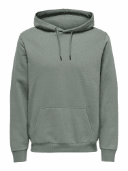 ONLY & SONS Male Kapuzenpullover ONSCERES Sweatshirt L Grau (Castor Gray) Angebot bei HelloDeals