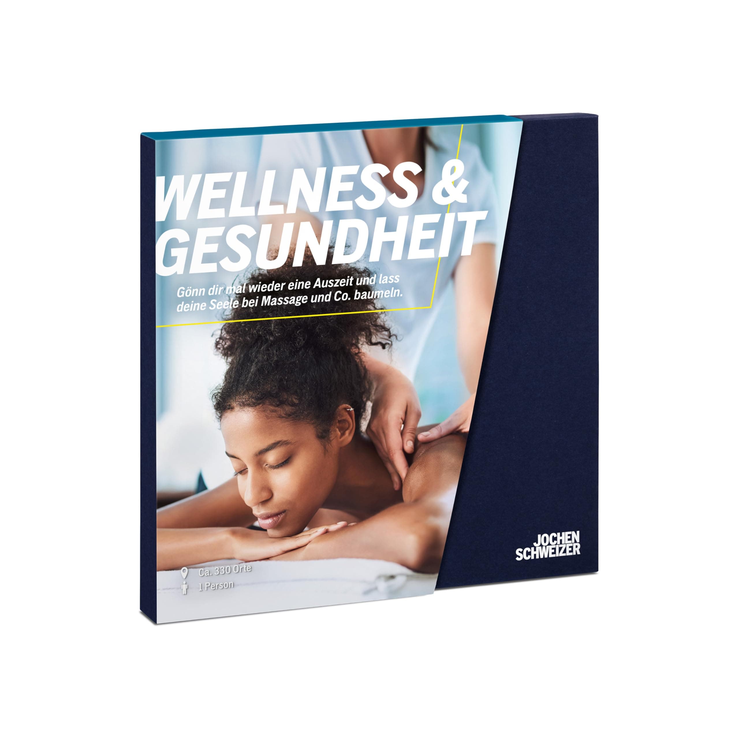 JOCHEN SCHWEIZER Geschenkbox Wellnessbehandlungen, 161 Standorte, Erlebnis-Gutschein für 1 Person Angebot bei HelloDeals