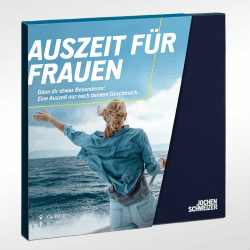 JOCHEN SCHWEIZER Geschenkbox Auszeit für Frauen, Erlebnis-Geschenk für 1-2 Personen, freie Erlebnis-Auswahl an ca. 1411 Orten. Angebot bei HelloDeals