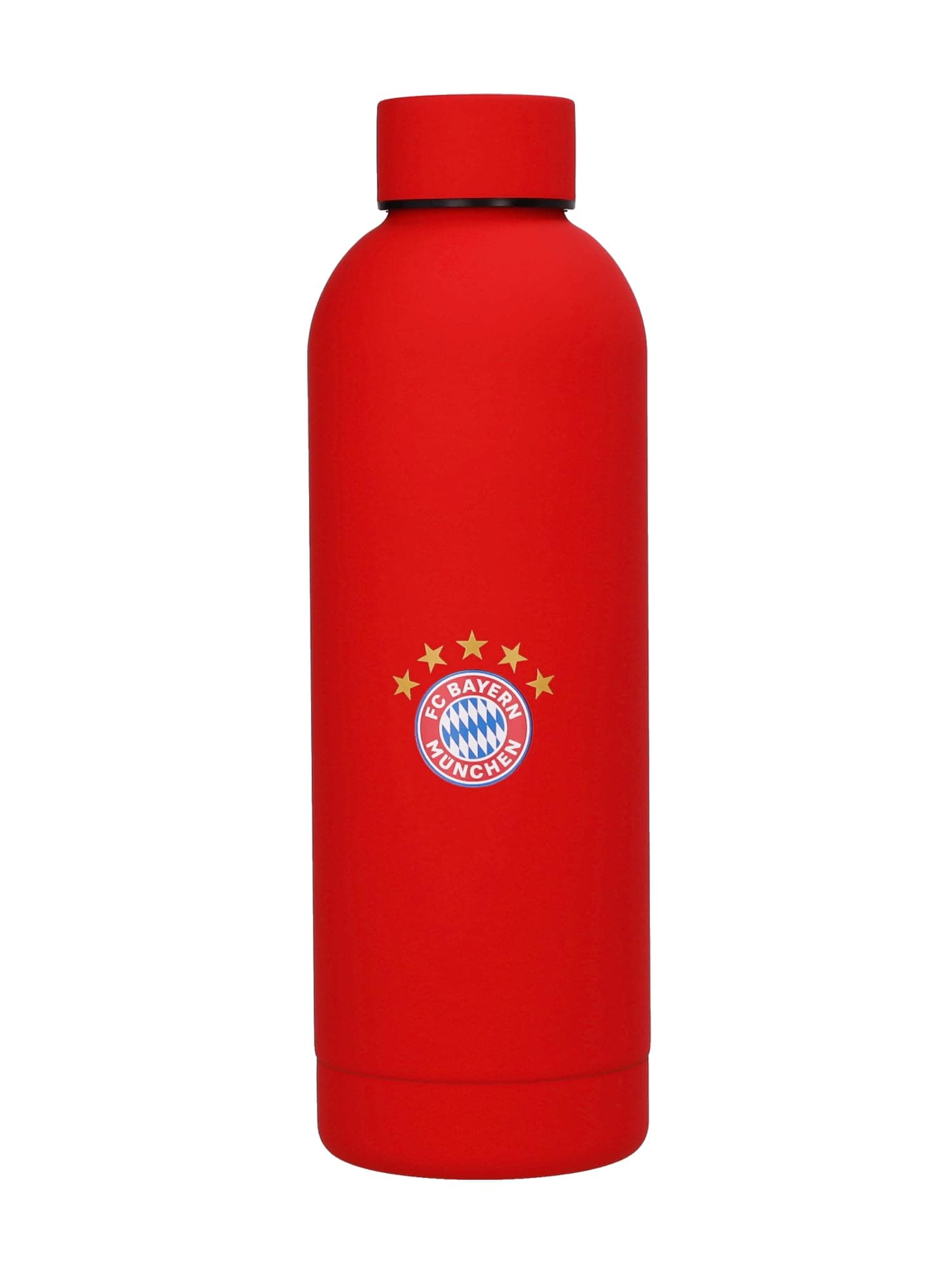 FC Bayern München I Edelstahlflasche I Trinkflasche I 0,5 l I Rot I Schule I Kindergarten I Fußball Angebot bei HelloDeals