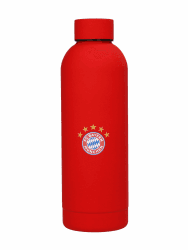 FC Bayern München I Edelstahlflasche I Trinkflasche I 0,5 l I Rot I Schule I Kindergarten I Fußball Angebot bei HelloDeals