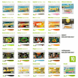 4 Lieblingsköder Gummifische zum Zanderangeln mit Gummifisch 10 cm Captain Angebot bei HelloDeals