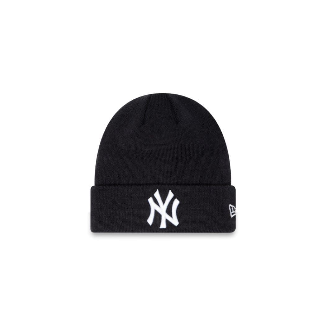 New Era New York Yankees MLB Essential Cuff Knit Blau Beanie-Mütze Einheitsgröße New York Yankees - Blau Angebot bei HelloDeals