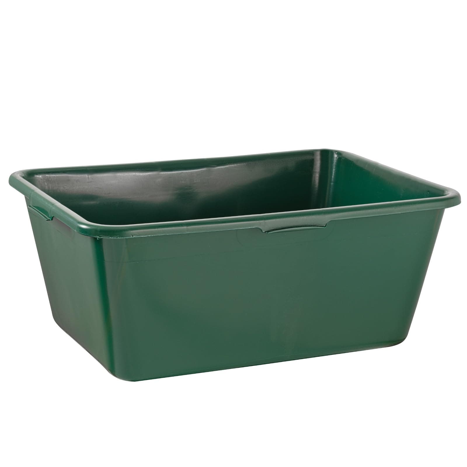 BURI Wildwanne XXL Wanne Groß Lebensmittelecht Eckig 90 Liter Kunststoffwanne Plastikwanne - Kunststoff Behälter Garten Futterwanne Wassertrog, Wasserbottich Wasserbecken Grün 1 Stück 90 Liter Angebot bei HelloDeals