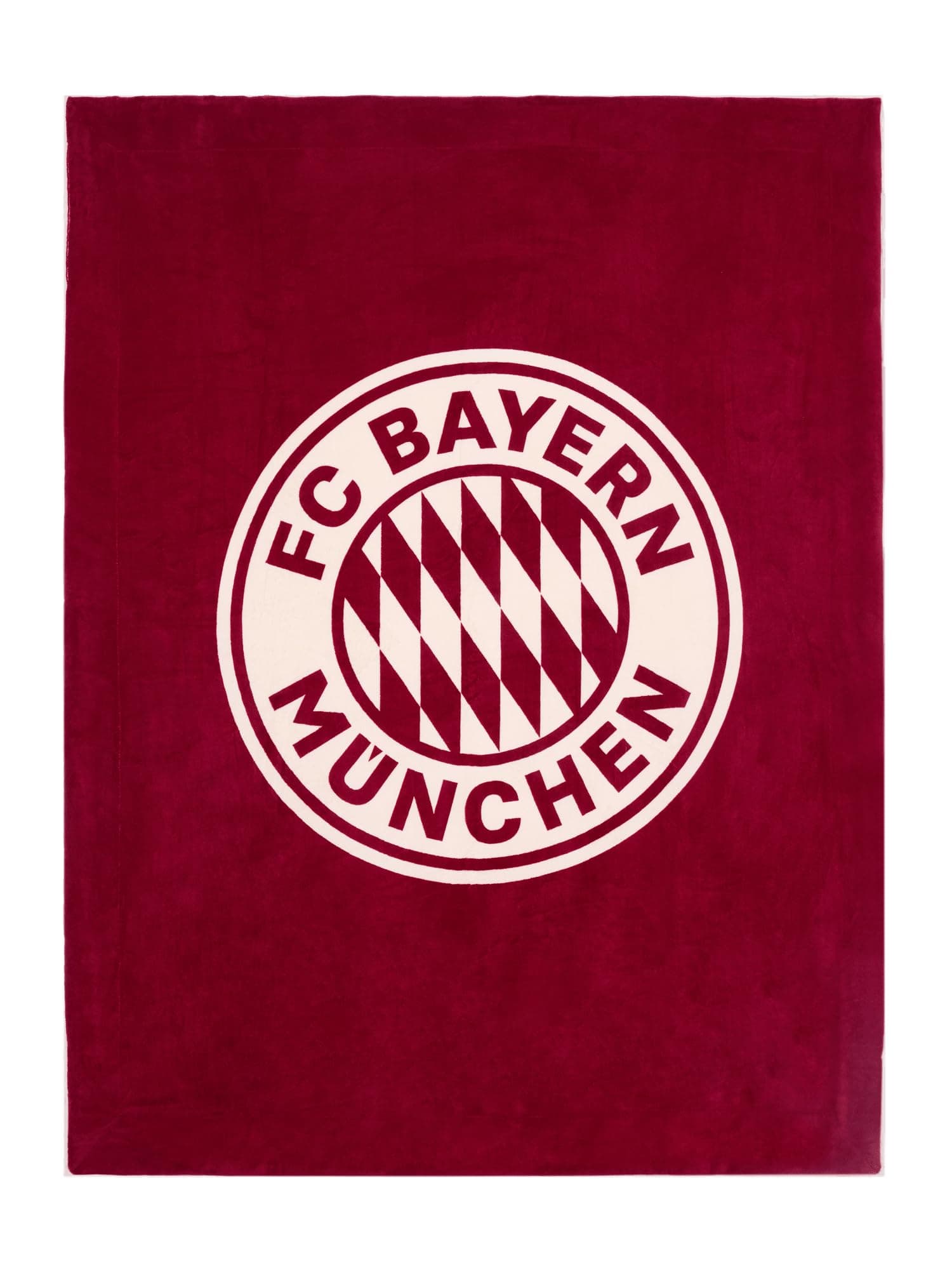 FC Bayern München Kuscheldecke I Sofadecke I Sherpa I Rot I 150 x200 cm Angebot bei HelloDeals