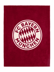 FC Bayern München Kuscheldecke I Sofadecke I Sherpa I Rot I 150 x200 cm Angebot bei HelloDeals