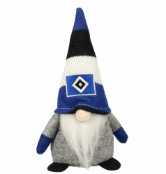 Hamburger SV HSV Weihnachtswichtel Weihnachten Dekoration BWS, ca. 18 x 14 x 6 cm, 100% Polyester Angebot bei HelloDeals