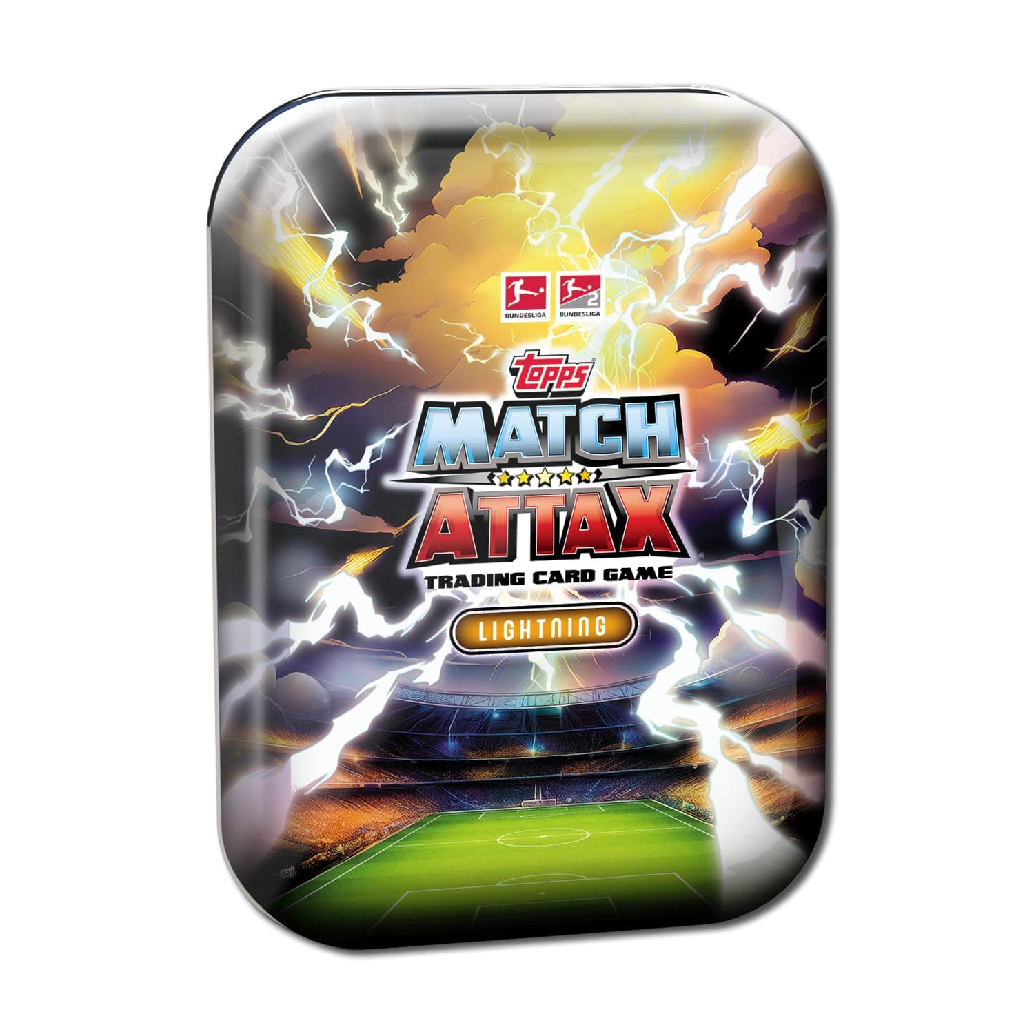 Bundesliga Match Attax 25/26 - Mini Tin - Lightning (39 Karten darunter 3 Exklusive Tin-Karten) Angebot bei HelloDeals