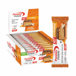 Premier Protein - Protein Bar Deluxe 40% - Chocolate Peanut Butter - 12x50g - Low sugar - Low Carb - palmölfrei Chocolate Peanut Butter 12x50g Angebot bei HelloDeals