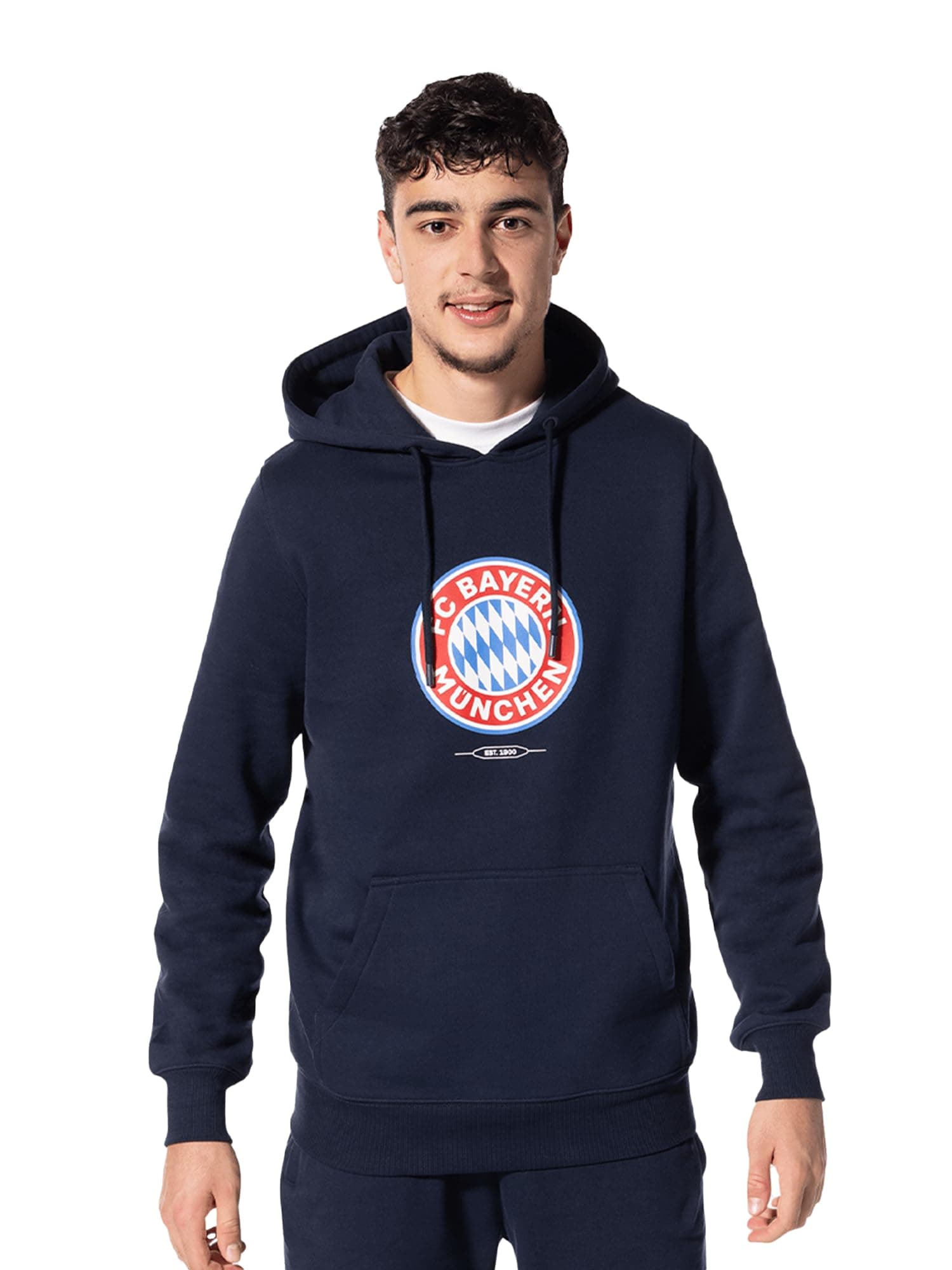 FC Bayern München Hoodie I Kapuzenpullover I Essentials I Erwachsene I Größe XS XL Angebot bei HelloDeals