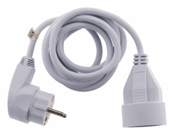 Verlängerungskabel mit integriertem Überspannungsschutz – 1,90 m – 3G1mm² Angebot bei HelloDeals