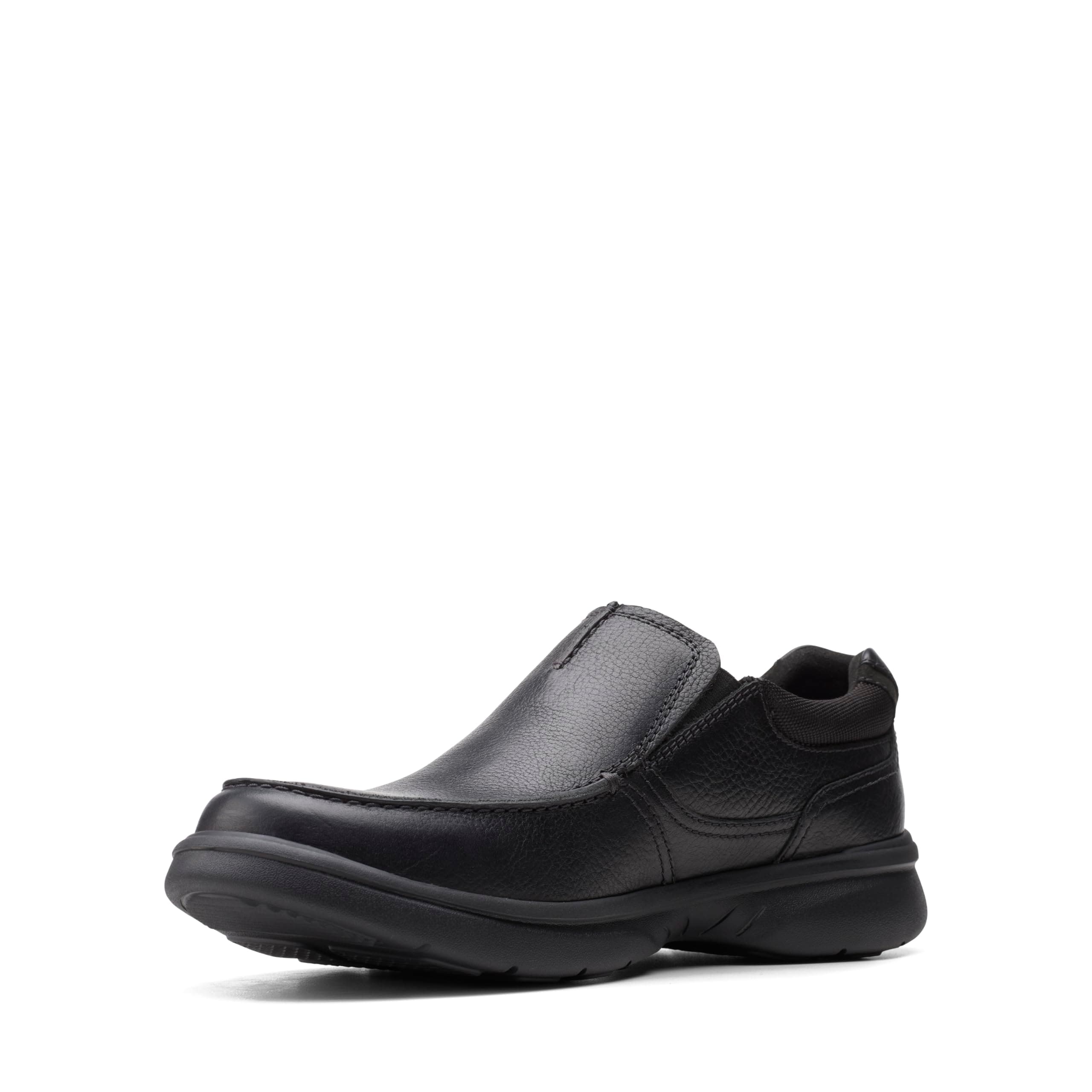 Clarks Herren Bradley Free Slipper 44 EU Blk Tumbled Lea Angebot bei HelloDeals