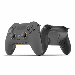 SCUF ENVISION PRO Wireless V1 (2023) PC-Gaming-Controller - Fünf Abnehmbare G-Tasten - Abnehmbare Back-Paddles - Instant Triggers - iCUE-Kompatibel - Stahlgrau Angebot bei HelloDeals