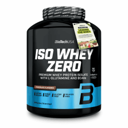 BioTechUSA Iso Whey Zero | Premium Whey Protein Isolate | Grass-Fed | Enzyme-Free | Sugar- and Gluten-free, 1816g, Schokolade Schokolade 1816 g Angebot bei HelloDeals
