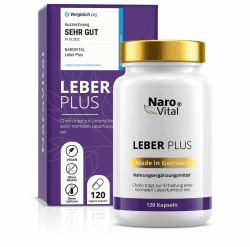 Leber Kur Mariendistel Kapseln hochdosiert - 80% Silymarin, Artischocke, Löwenzahn, Curcuma, Desmodium und Cholin für die Leber Testsieger - 8-Fach Komplex Leber Plus (1 Pack) Angebot bei HelloDeals