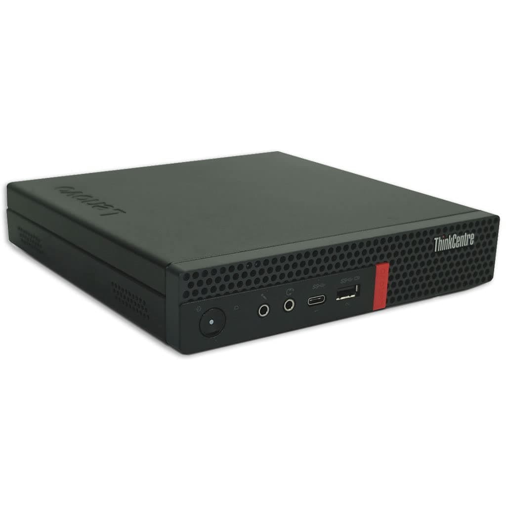 Lenovo ThinkCentre M720q Tiny Intel Six Core i5 8500T 256GB SSD Festplatte 8GB Speicher Windows 11 Pro Desktop Computer Mini PC (Generalüberholt) Angebot bei HelloDeals