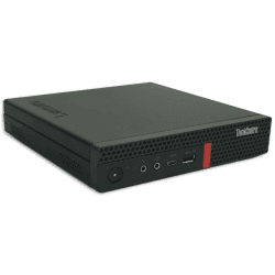 Lenovo ThinkCentre M720q Tiny Intel Six Core i5 8500T 256GB SSD Festplatte 8GB Speicher Windows 11 Pro Desktop Computer Mini PC (Generalüberholt) Angebot bei HelloDeals