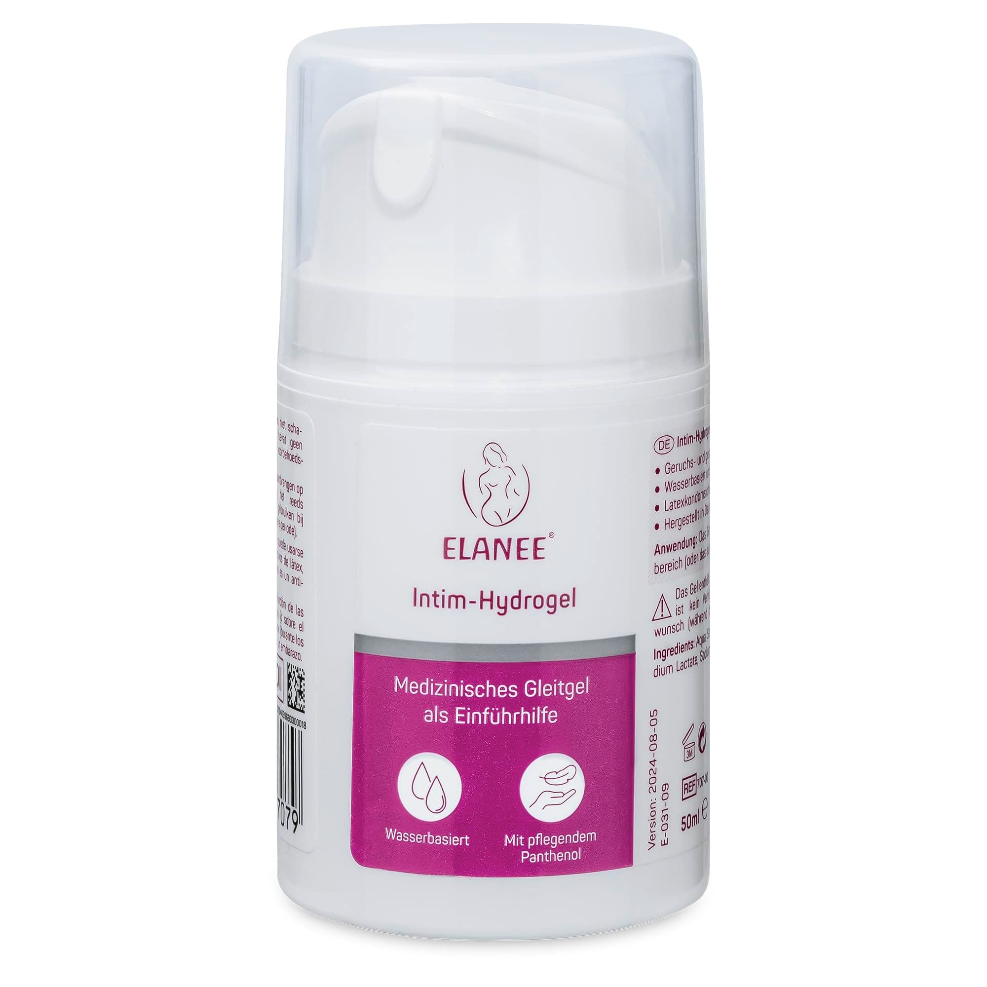 ELANEE Intim-Hydrogel, auf Wasserbasis, mit pflegendem Panthenol, medizinisches Gleitgel, 50 ml (707-00) Angebot bei HelloDeals