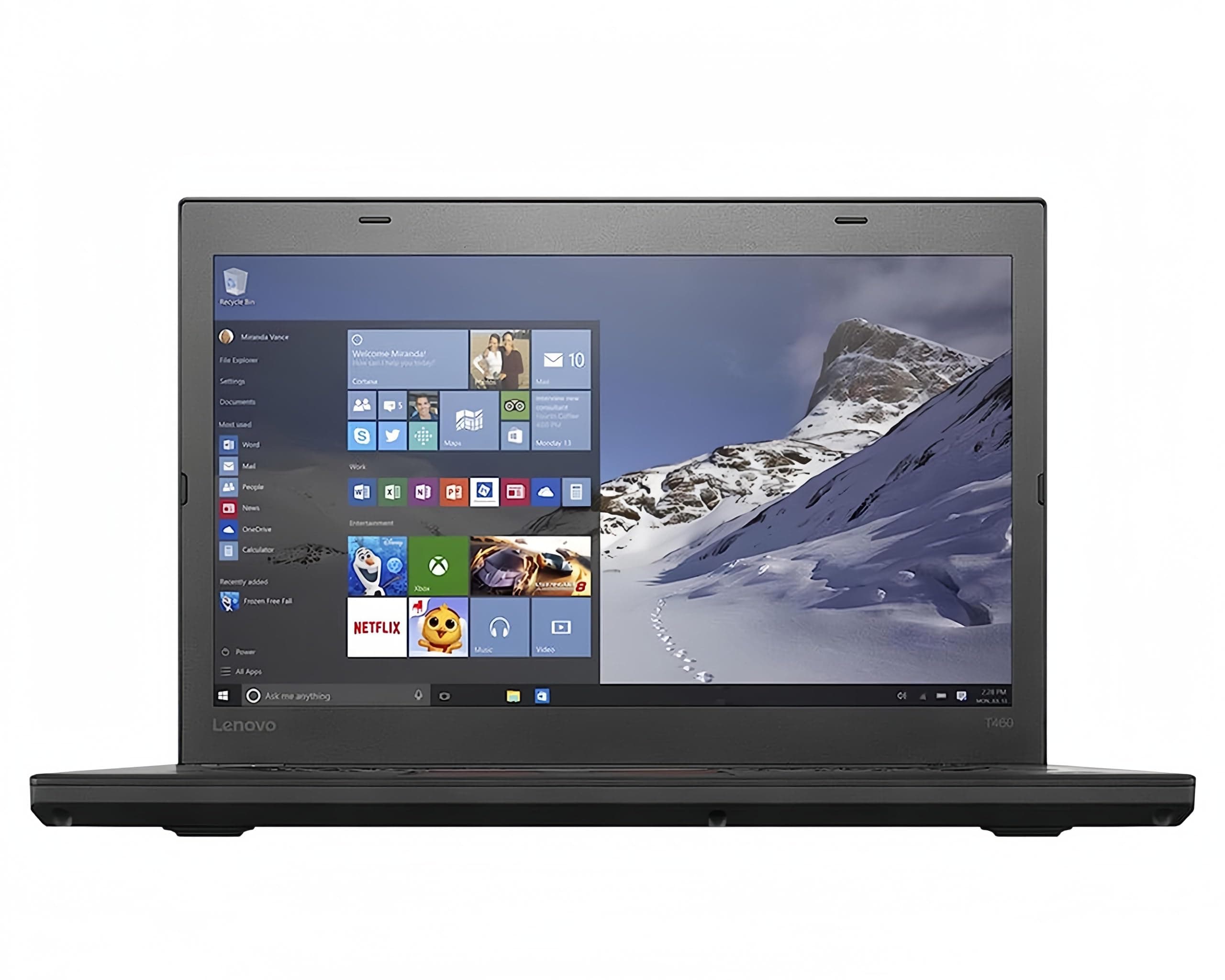 Lenovo ThinkPad T460 Business Laptop, 14 Zoll Notebook, Intel Core i5-6200U, 16GB RAM, 1TB SSD, Windows 11 Pro (Renewed) Angebot bei HelloDeals