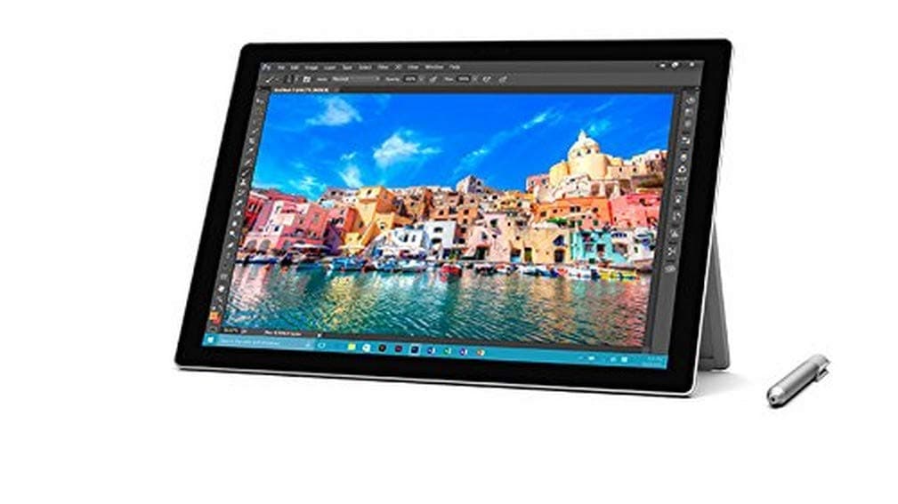 Microsoft Surface Pro 4 Tablet, 12 Zoll Display, WLAN, 8 GB RAM, 256 GB SSD (Generalüberholt) Angebot bei HelloDeals