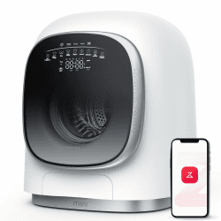 roborock Zeo Mini Waschtrockner / 1 kg Waschen & 0,5 kg Trocknen/Zeo-cycle Niedertemperatur-Trocknung/LintClear Selbstreinigungssystem/Intelligente Dosierung / 20+ Wasch- & Trockenprogramme Angebot bei HelloDeals