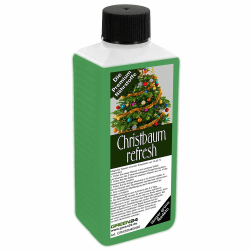 GREEN24 Christbaum Refresh – Weihnachtsbaum frisch halten – reduziert Nadelverlust, fördert Wasseraufnahme, satter Grünton für Nordmanntanne, Fichte, Edeltanne, Blautanne oder Blaufichte - Tannenbaum Angebot bei HelloDeals