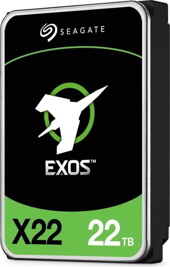 Seagate Exos X22 22TB Interne Festplatte ST22000NM001E 3,5 Zoll HDD SATA3 512MB (Generalüberholt) Angebot bei HelloDeals